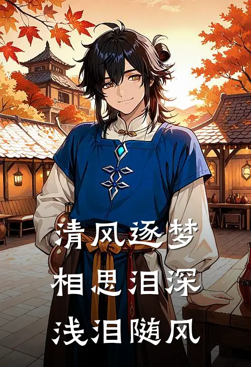 清风逐梦,相思泪深,浅泪随风