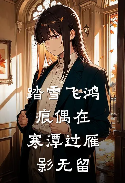 踏雪飞鸿痕偶在,寒潭过雁影无留