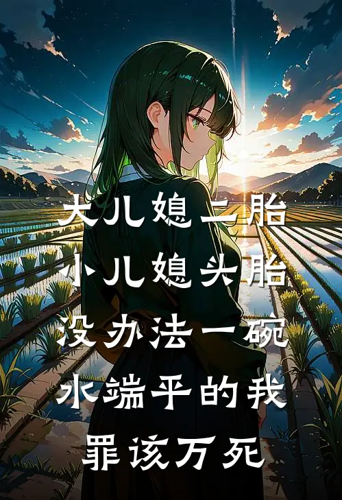 大儿媳二胎小儿媳头胎，没办法一碗水端平的我罪该万死